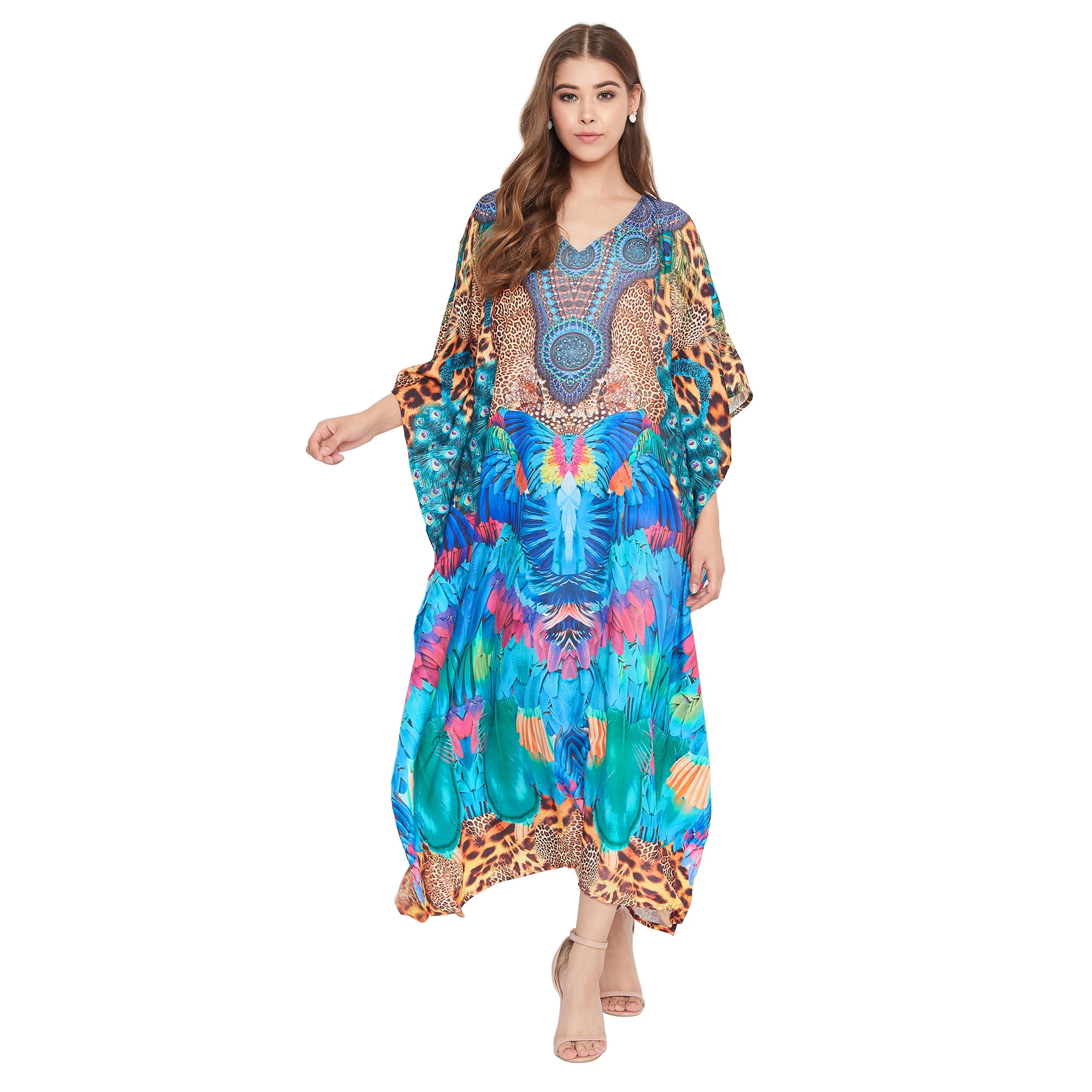 Ladies Long Kaftans Printed Kaftan Long Kaftans For Summer Kaftan Dresses  Cheap Cotton