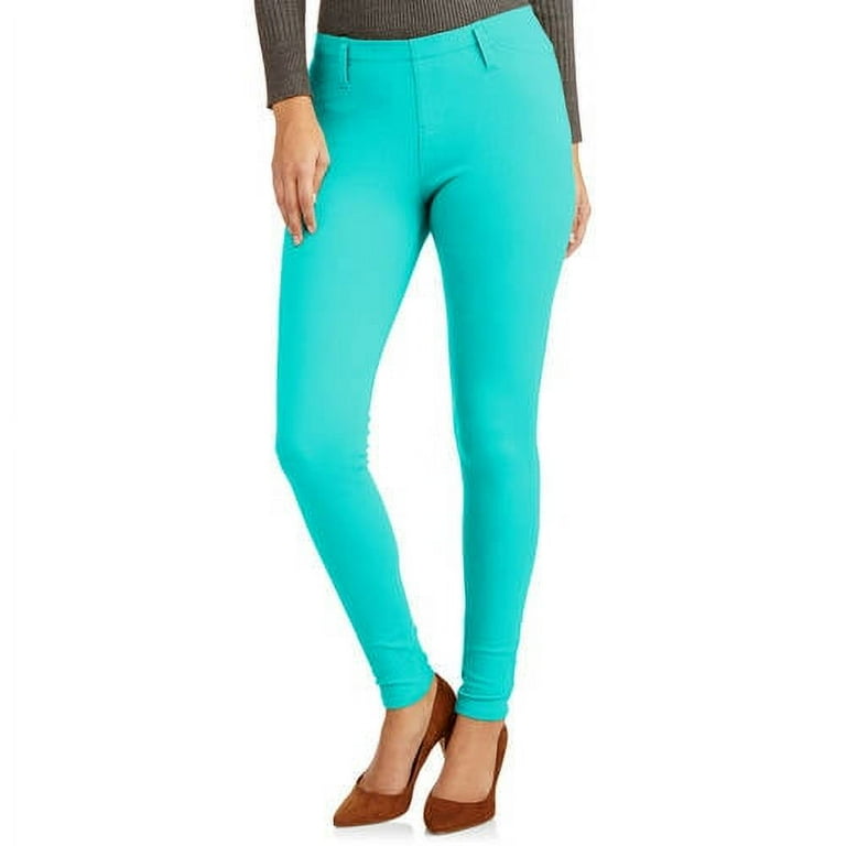 Women's Plus-Size Knit Color Jeggings 