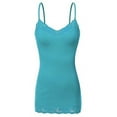 thumbnail image 1 of Women's Plus Size Lace Low-cut Camisole Tank Top Adjustable Cami, 1 of 1