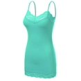 thumbnail image 1 of Women's Plus Size Lace Low-cut Camisole Tank Top Adjustable Cami, 1 of 1
