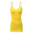 thumbnail image 1 of Women's Plus Size Lace Low-cut Camisole Tank Top Adjustable Cami, 1 of 1