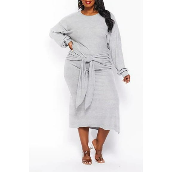 Women's Plus Size Light Weight Knit Dress