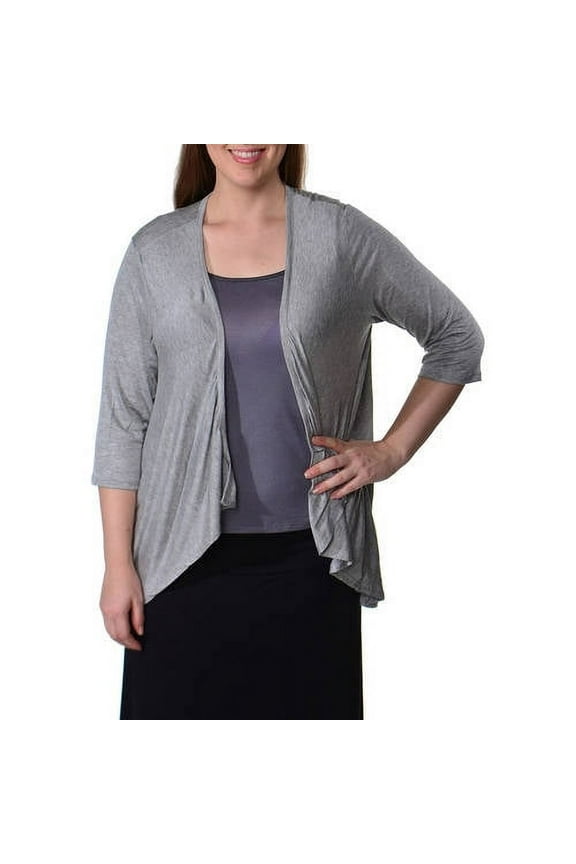 Women's Plus Size Light Weight Open Cardigan