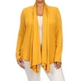 thumbnail image 1 of MOA COLLECTION Women's Comfortable Plus Size Cardigan Loose Fit Waist Length XL-3XL, 1 of 5