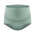 thumbnail image 1 of Women's Plus Size Maternity Briefs Over Bump High Waist Breathable Cotton Underwear for Pregnancy,XXXL,Green, 1 of 2