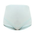 thumbnail image 1 of Women's Plus Size Maternity Underwear Over Bump High Waist Cotton Panties for Pregnancy,XXXL,Blue, 1 of 3