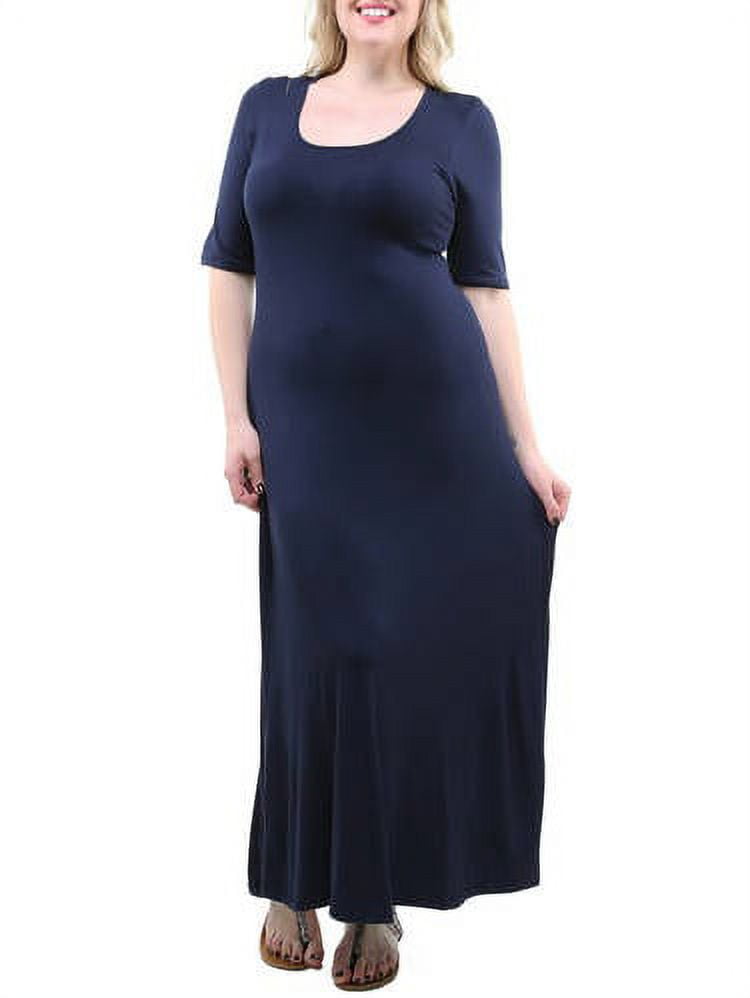 Women s Plus Size Maxi Dress Walmart