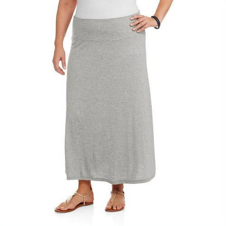 Plus size maxi 2025 skirts at walmart