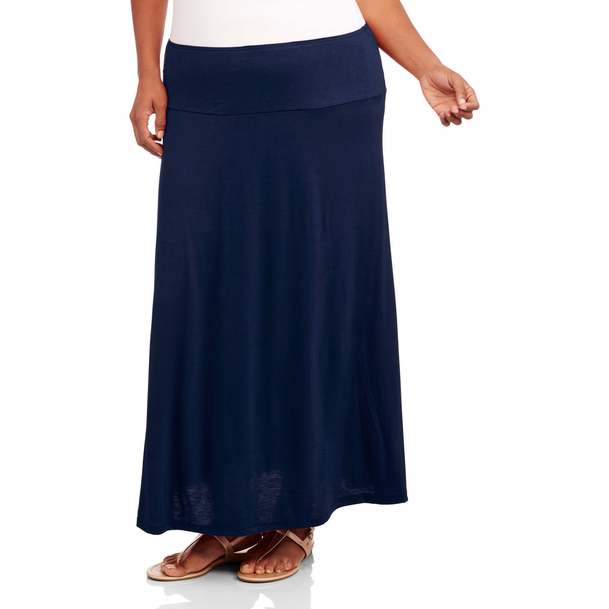 Women's Plus Size Maxi Skirt