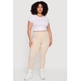 thumbnail image 1 of Women's Plus Size Mesh Detail Cell Phone Pocket Leggings, 1 of 5