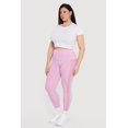 thumbnail image 1 of Women's Plus Size Mesh Detail Cell Phone Pocket Leggings, 1 of 5