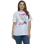 Women's Plus Size Minnie Mouse Daisy Duck T-Shirt Pastel Disney (Size 1X)