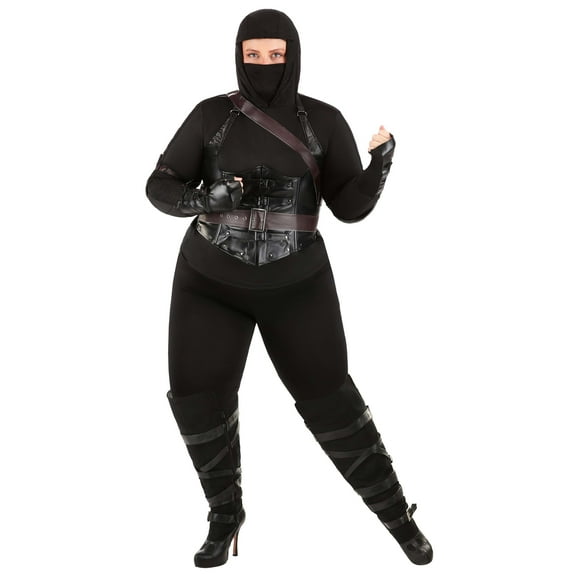 Women's Plus Size Ninja Assassin