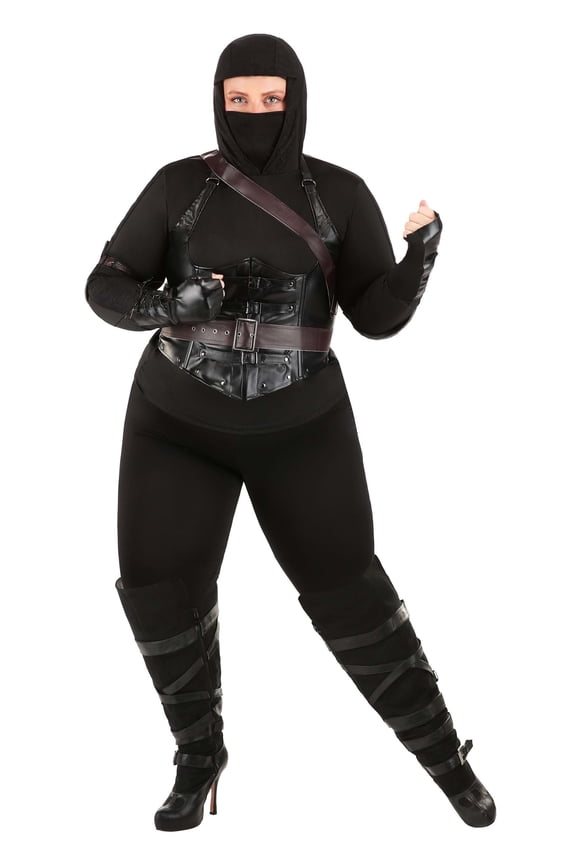Women's Plus Size Ninja Assassin