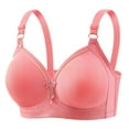 thumbnail image 1 of Women's Plus Size Non-Underwire Push Up Bra - Comfortable Breathable Smooth Cup - Low Cut Neckline - 48-54 Sizes, 1 of 2