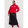 thumbnail image 1 of Women's Plus Size Not Now Embroidered Windbreaker, 1 of 5