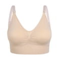 thumbnail image 1 of Women's Plus Size Nursing Bra Support Nursing Sports Bra Cotton Breastfeeding Maternity Bras, 1 of 8