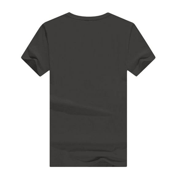 Women's Plus Size O-neck Tops Loose Casual Summer Short Sleeve Base Tees L-4X Pullover Plain Tshirts (3XL, Gray)