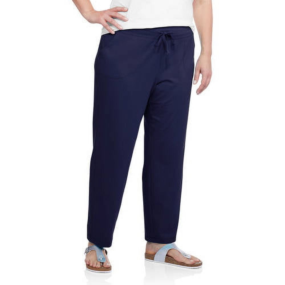 Women's Plus-Size Patch Pocket Pant Petite - Walmart.com