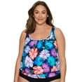 thumbnail image 1 of Women's Plus Size Penbrooke Underwire Swimsuit Top - Garden Variety, 1 of 3