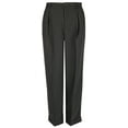 thumbnail image 1 of Women's Plus Size Pleated Crepe Trouser Pants 14W, 1 of 5
