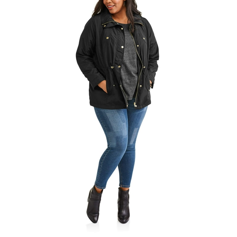 Plus size anorak outlet jacket walmart