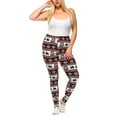 thumbnail image 1 of Women's Plus Size Printed Leggings, 1 of 3