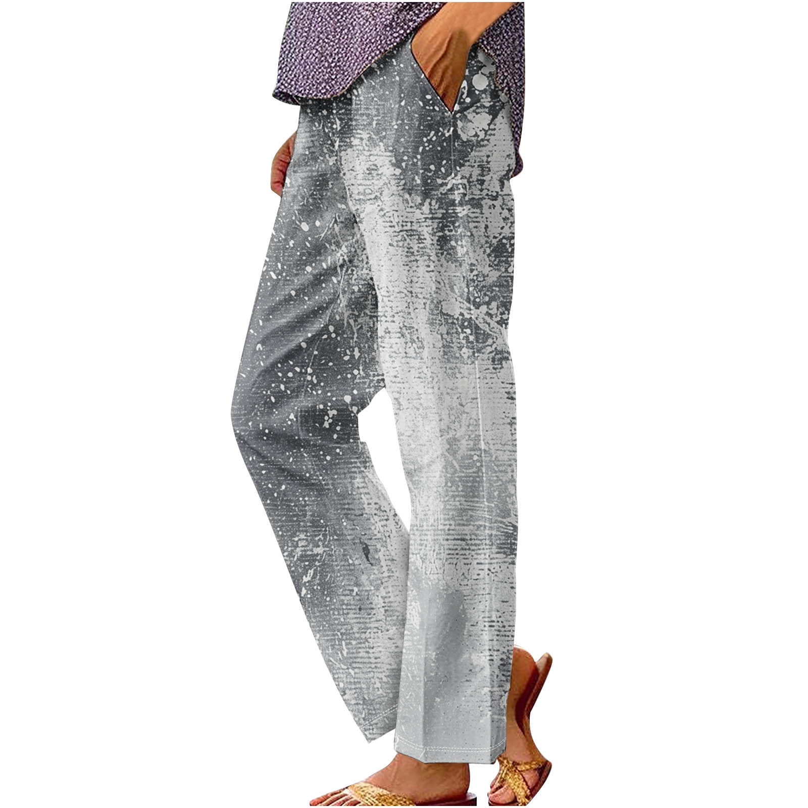 women-s-plus-size-printed-rolled-casual-pocket-straight-leg-pants