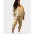 thumbnail image 1 of Women’s Plus Size Puff Sleeve Sweatsuit, 1 of 6