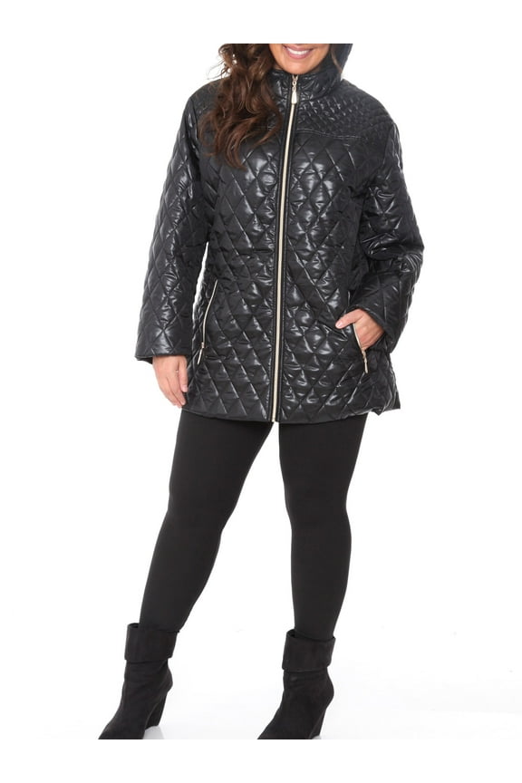 Women's Plus Size Puffer Coat