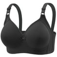 thumbnail image 1 of Women's Plus Size Push Up Bra Slim Cup Adjustable Lace Non Underwire Sexy Comfortable Supportive Underwear, 1 of 1
