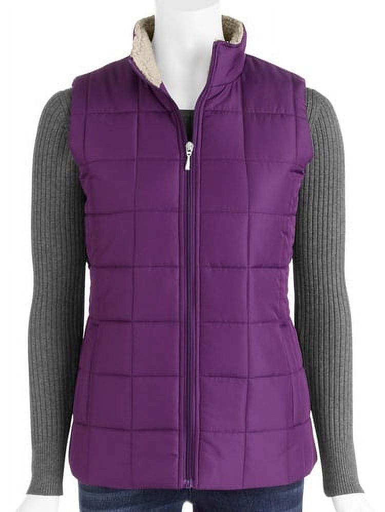 Women's PlusSize Quilted Puffer Vest