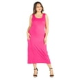 thumbnail image 1 of Women’s Plus Size Racerback Maxi Dress, 1 of 3