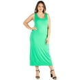 thumbnail image 1 of Women’s Plus Size Racerback Maxi Dress, 1 of 3