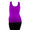 thumbnail image 1 of Women's Plus Size Racerback Stretch Tank Top, 1 of 1