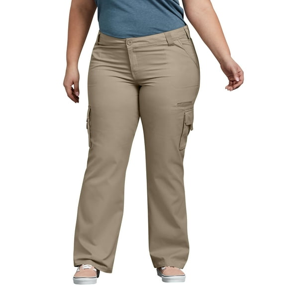 Women's Plus Size Relaxed Fit Cargo Pants
