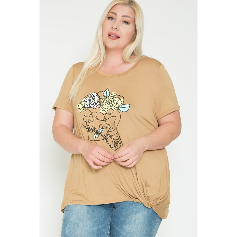 Plus size skull clothing cheap