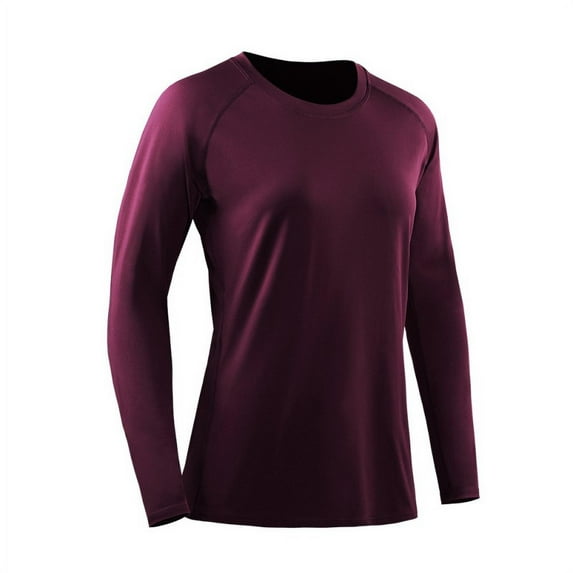 Women's Plus Size Round Collar Quick-dry Sports Tops Loose Yoga Fitness Blouse,M-3XL