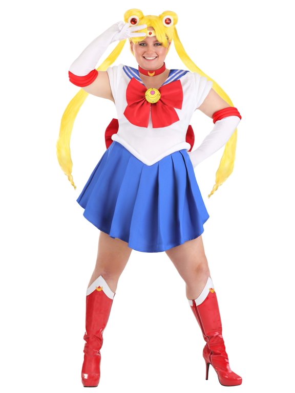 Women's Plus Size Sailor Moon Costume