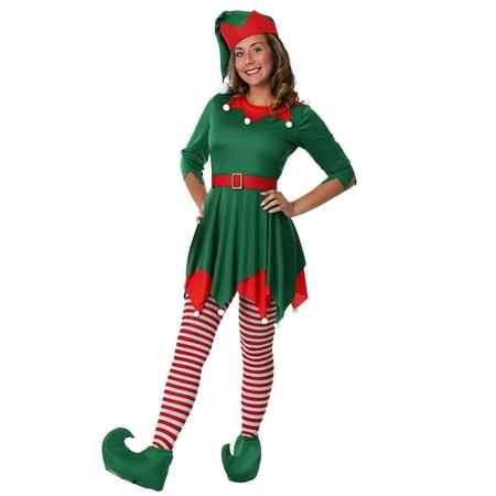 Women's Plus Size Santa's Helper Costume