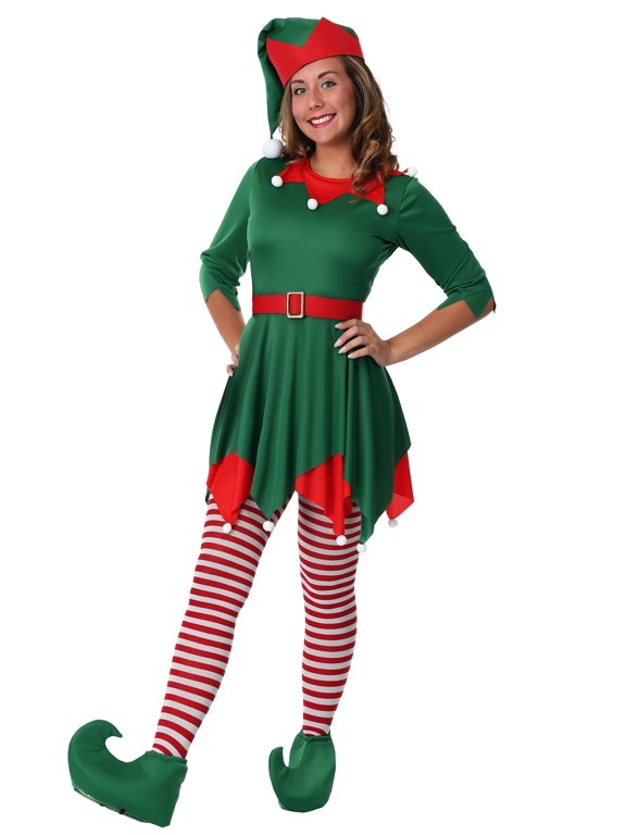 Women's Plus Size Santa's Helper Costume