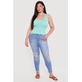thumbnail image 1 of Women's Plus Size Seamless Scoop Neck Tank Top, 1 of 4