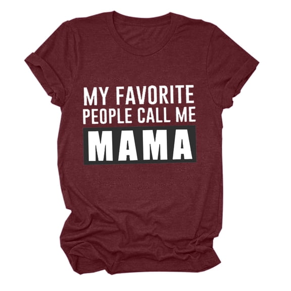 Viikei Women's Plus Size Short Sleeve Cat Letter Printing T-Shirt