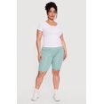 thumbnail image 1 of Women's Plus Size Side Pocket Bike Shorts, 1 of 5