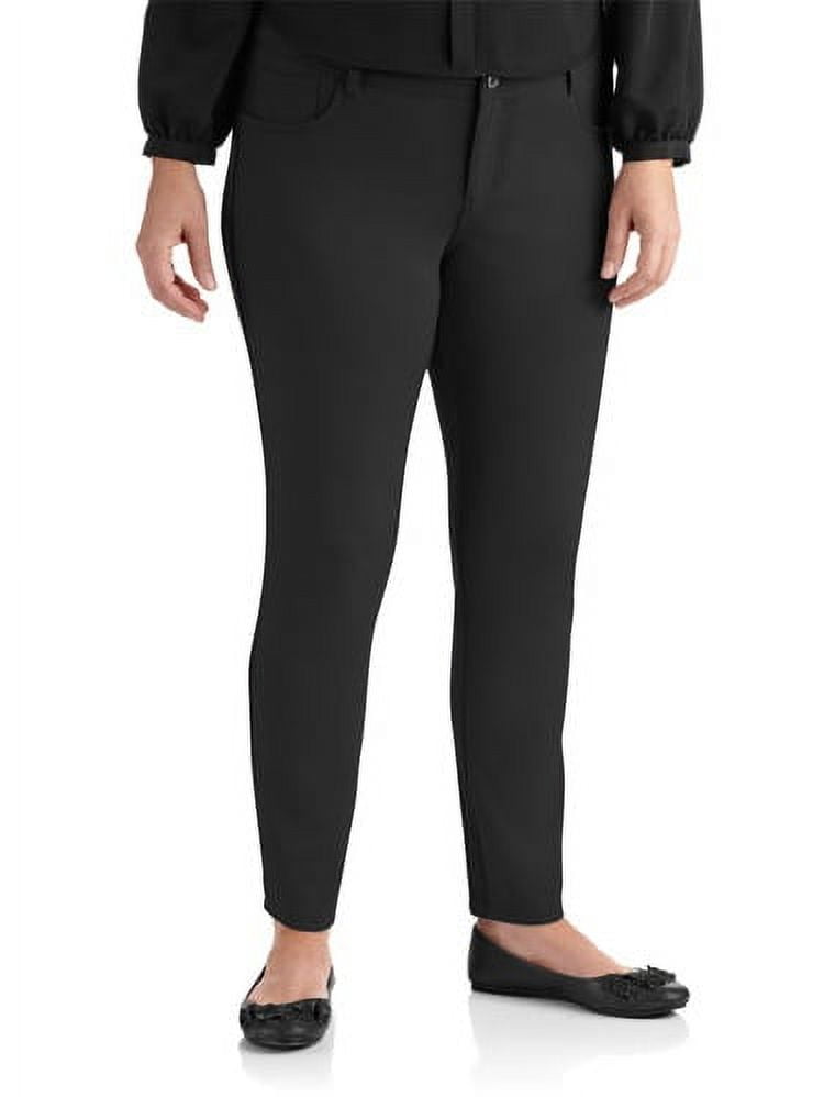 Women's PlusSize Skinny Ponte Knit Pants