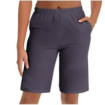 Women's Plus Size Sleep Shorts Akafmk Women's Pajama Shorts Soft Sleepwear Bottom Shorts Home Shorts Lightweight Loungewear Shorts with Pockets