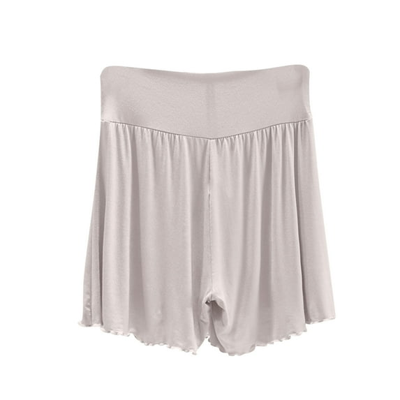 Women's Plus Size Sleep Shorts Akafmk Women's Pajama Shorts Soft Sleepwear Bottom Shorts Home Shorts Lightweight Loungewear Shorts with Pockets