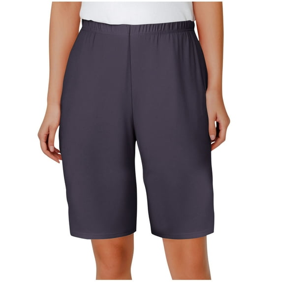 Women's Plus Size Sleep Shorts Akafmk Women's Pajama Shorts Soft Sleepwear Bottom Shorts Home Shorts Lightweight Loungewear Shorts with Pockets