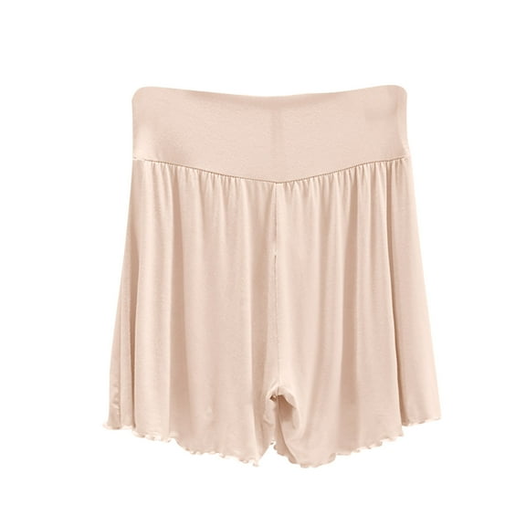 Women's Plus Size Sleep Shorts Akafmk Women's Pajama Shorts Soft Sleepwear Bottom Shorts Home Shorts Lightweight Loungewear Shorts with Pockets