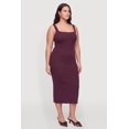 thumbnail image 1 of Women's Plus Size Sleeveless Knit Square Neck Bodycon Dress, 1 of 3